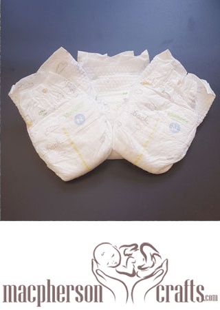 Diapers (Huggies) set of 3