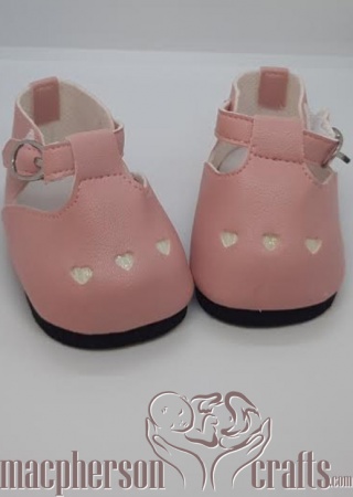 Mary Jane Preemie Shoes ~ PINK