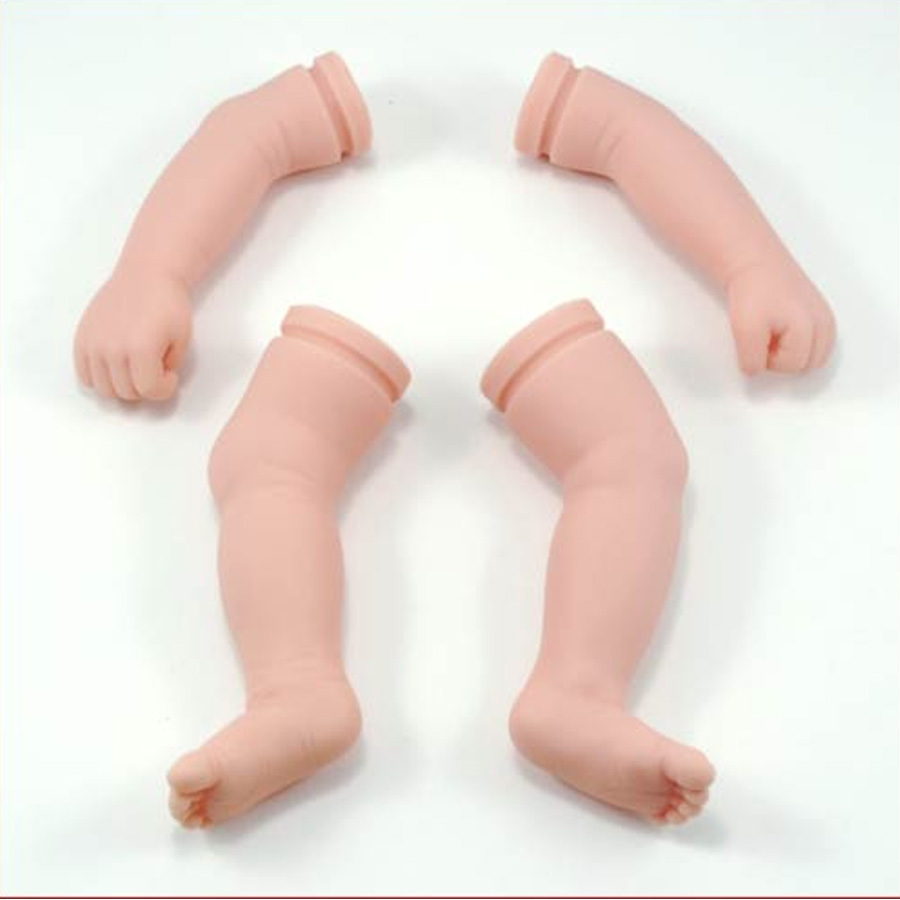 Secrist Doll Kits Limb Set 17" Preemie 3/4 Limbs