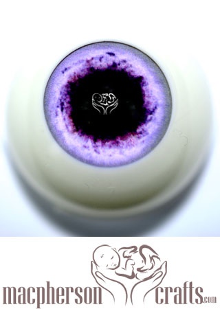 24mm Acrylic Eyes Fantasy Style - Lilac