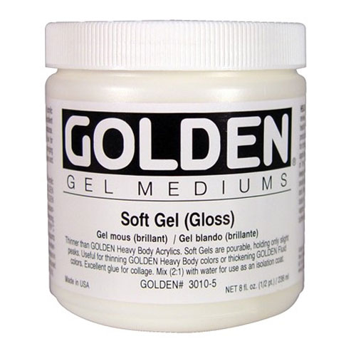 Golden Soft Gel Gloss 8oz