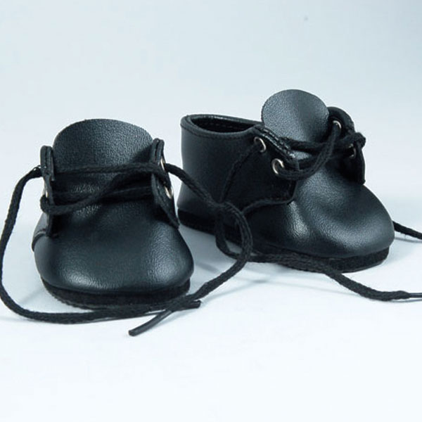 Black Preemie Shoes Boy